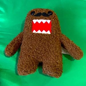 Domo plush with mustache